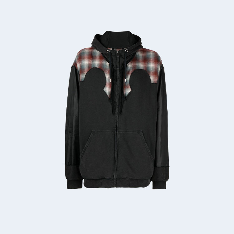 메종 마르지엘라 패널 지퍼 자켓